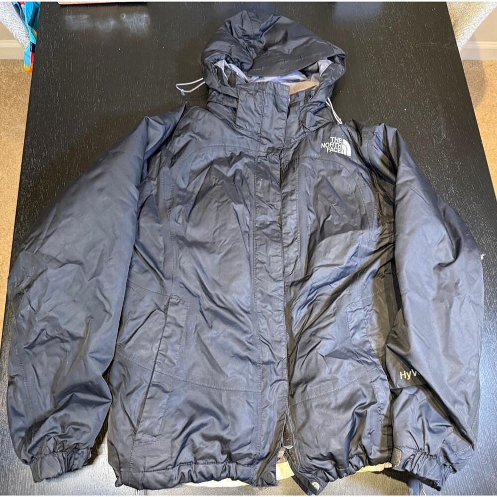 The North Face Black Jacket hyvent With Inner Lining Zip